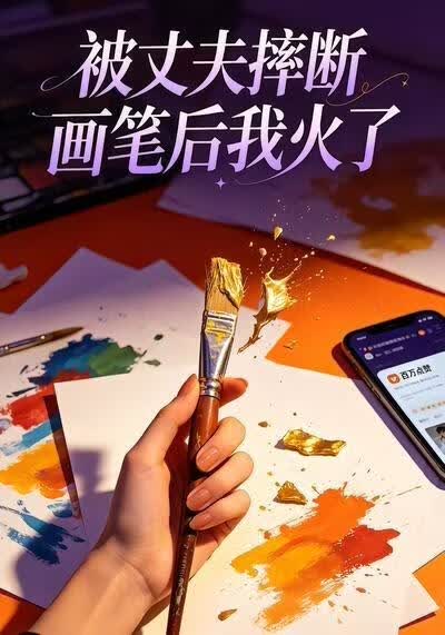 被丈夫摔断画笔后我火了