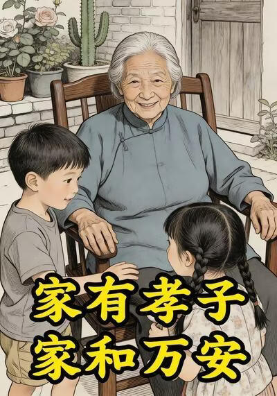 家有孝子，家和万安