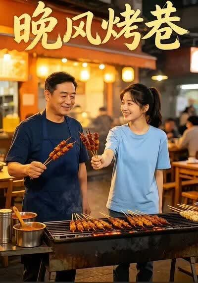晚风烤巷